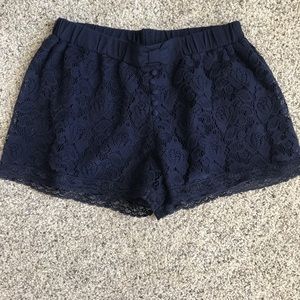 NWT - aerie. stretch lace lounge short, size small